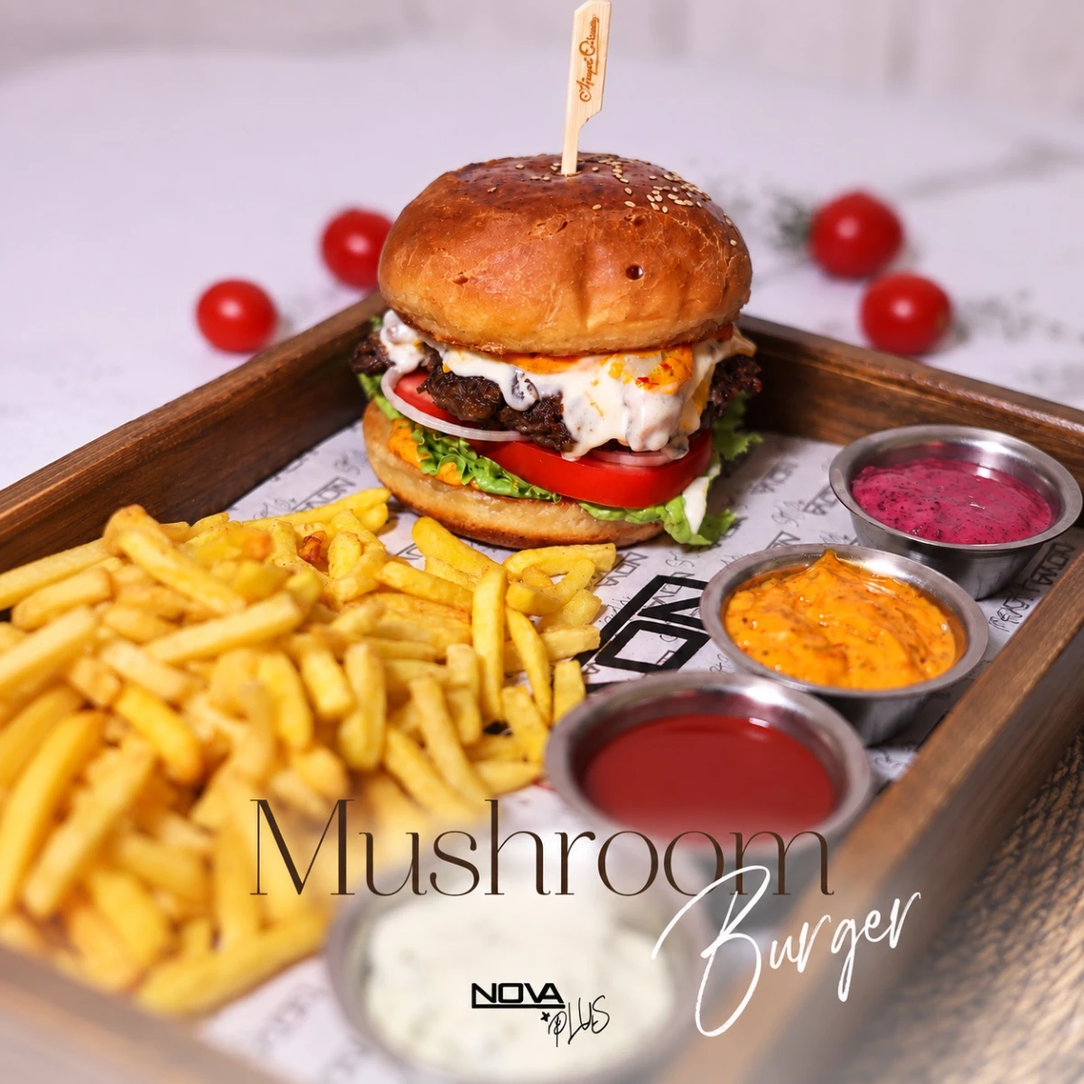MUSHROOM BURGER