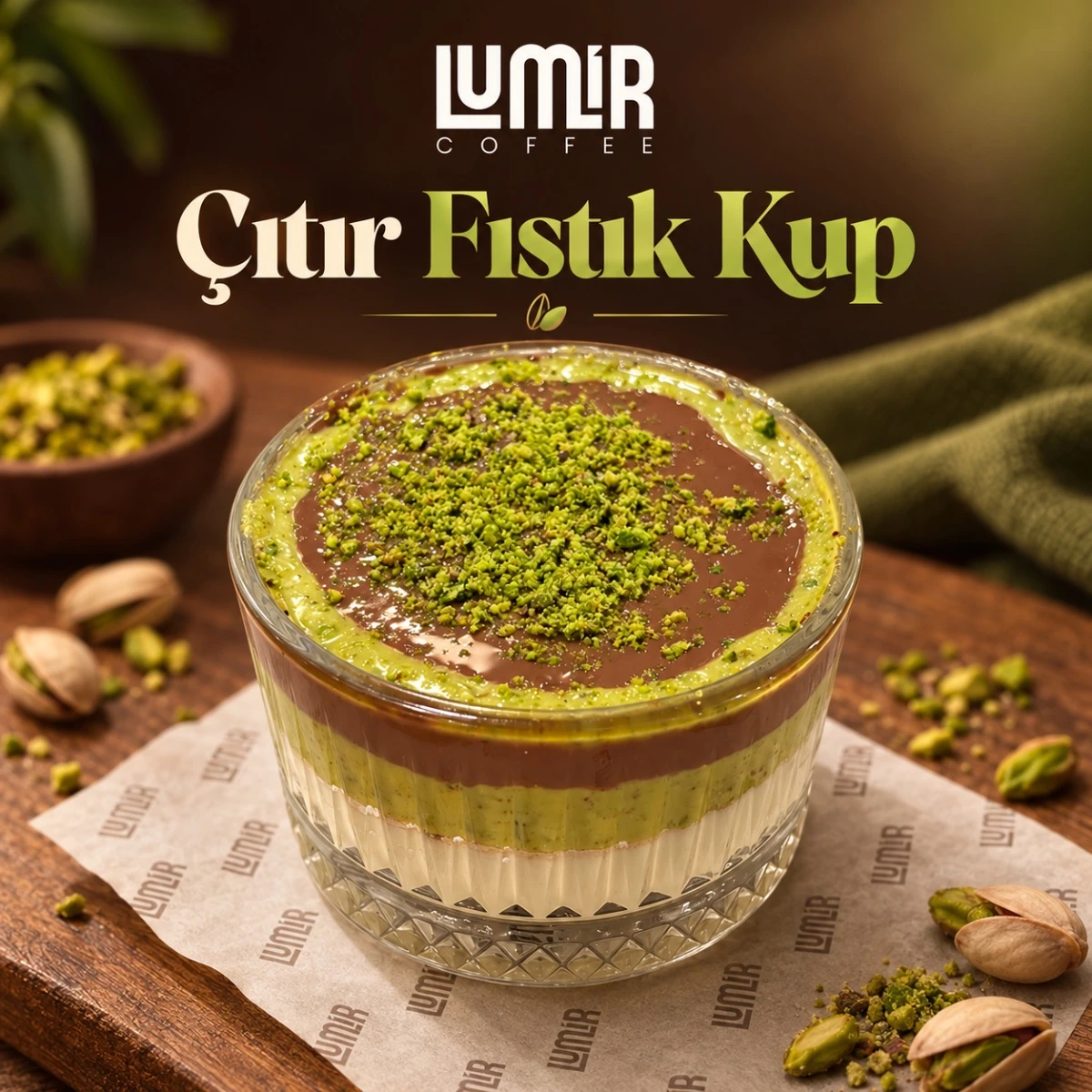 Çıtır fıstık kup